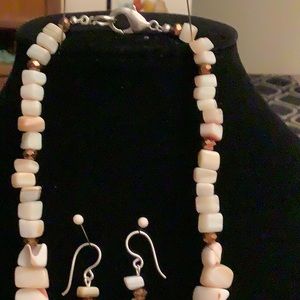 Various types of genuine sea shells.With small brass spacer beads. Beach vibes.